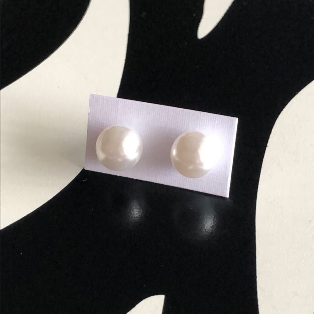 4 for $20 Faux Pearl Stud Earrings